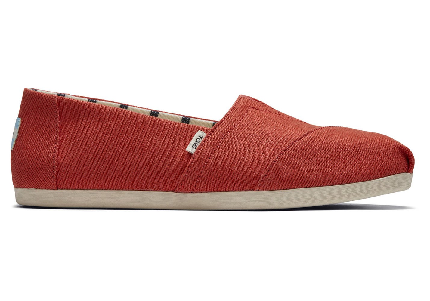 Toms Alpargata Heritage Canvas Espadrille Red - Womens - 51907-RFZJ